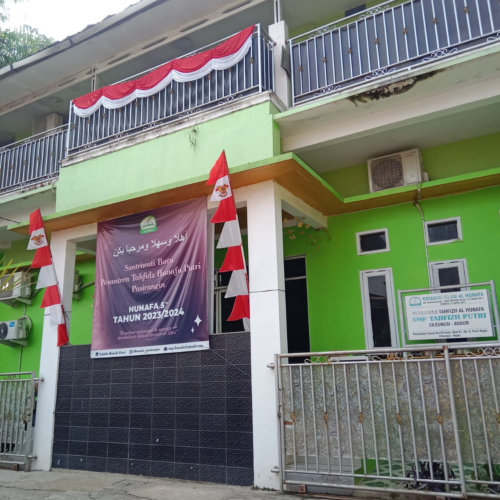 Kegiatan santri MTs di kampus Setu — 2019