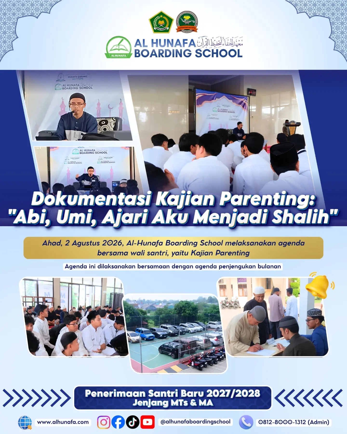 ✍🏻📸 Dokumentasi Kajian Parenting: “Abi, Umi, Ajari Aku Menjadi Shalih”