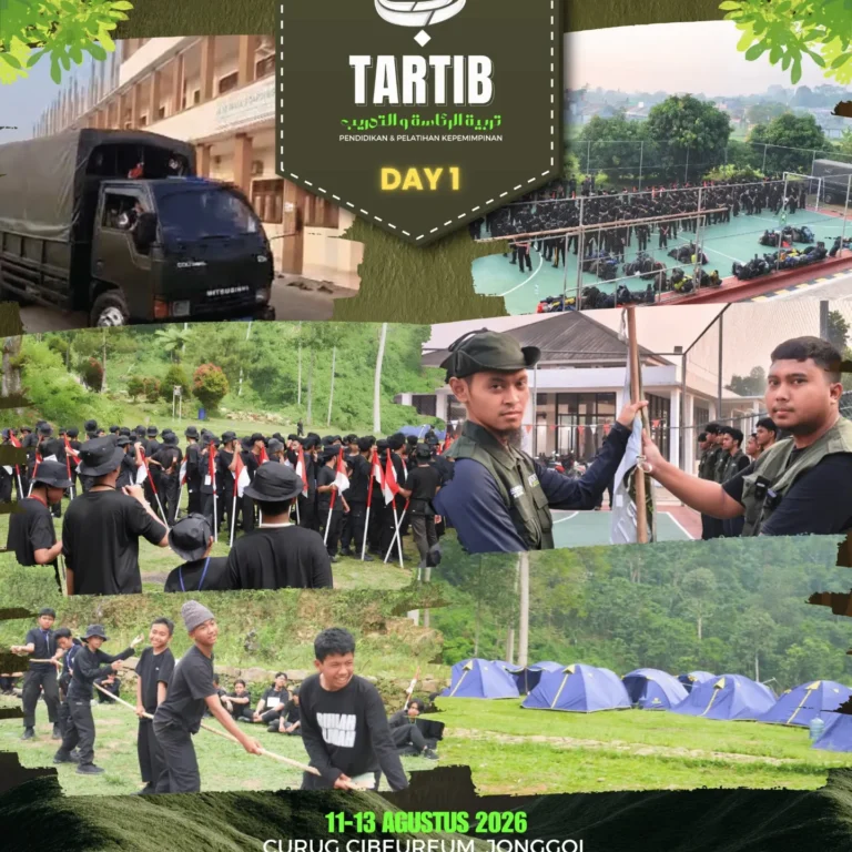 🗓️ ✍️ Semangat Santri Al Hunafa Ikuti Kegiatan Tartib DAY 1