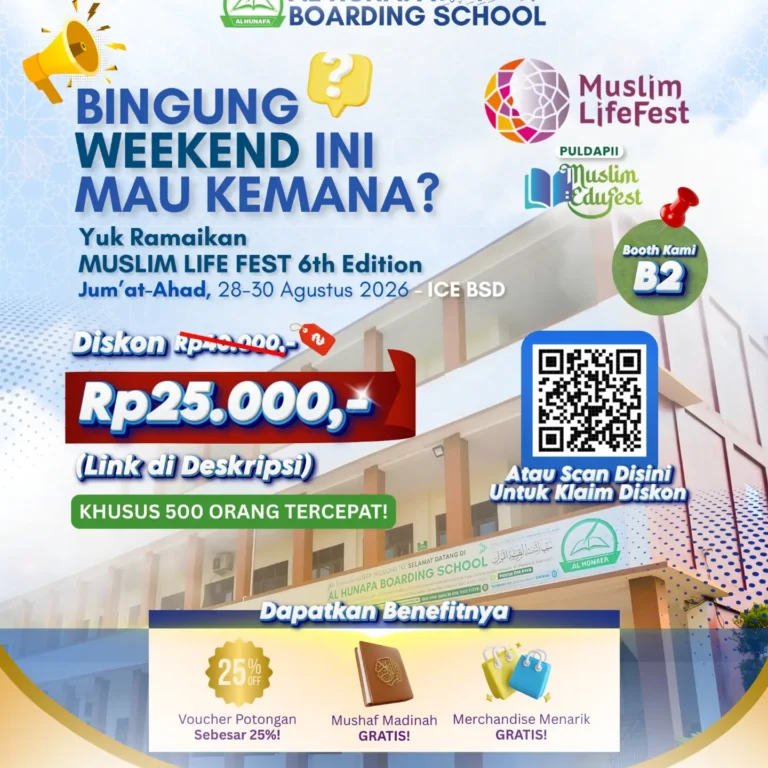 ✨ Bingung Weekend Ini Mau Kemana? (Yuk Ramaikan Muslim Life Fest 6th Edition!)