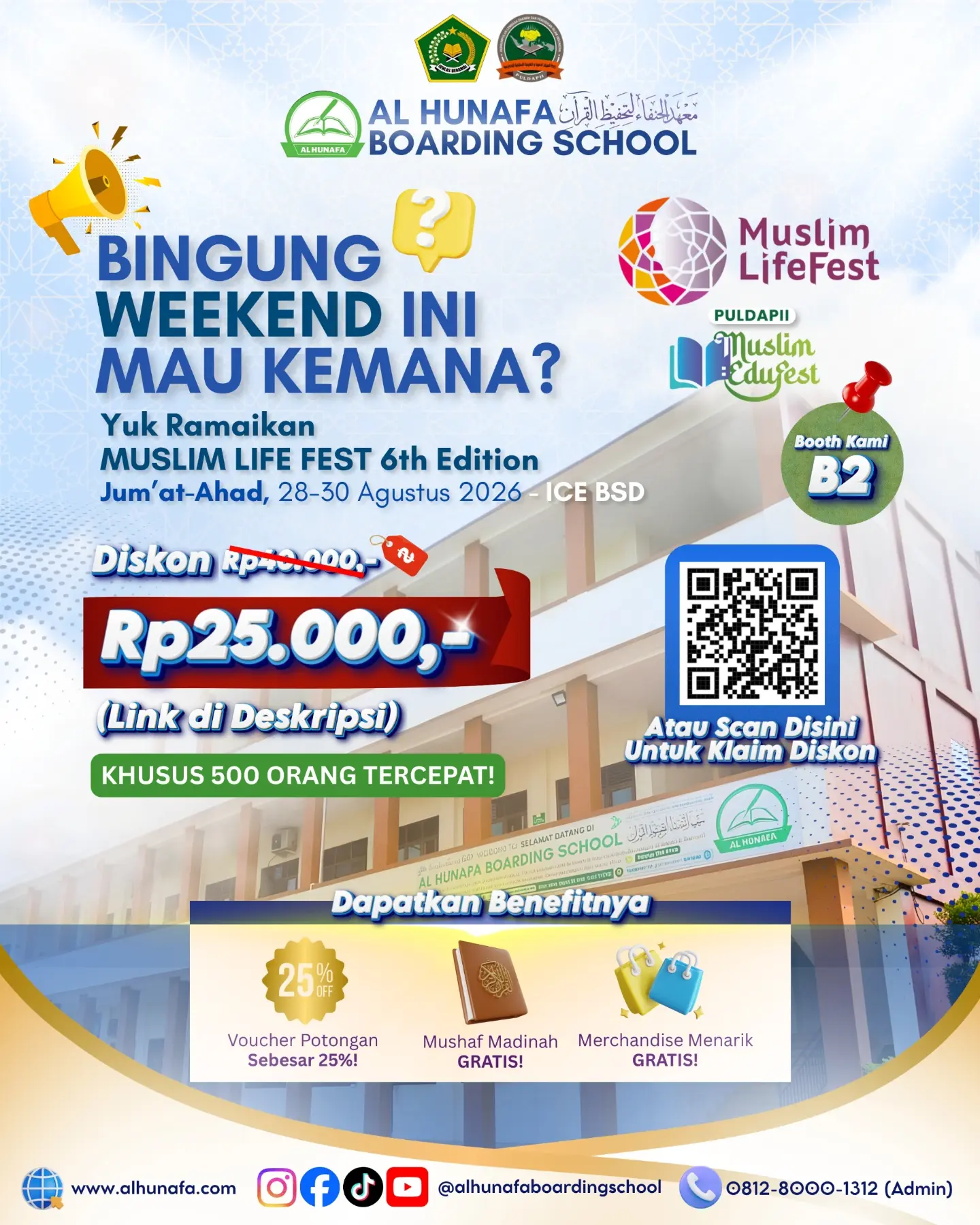 ✨ Bingung Weekend Ini Mau Kemana? (Yuk Ramaikan Muslim Life Fest 6th Edition!)